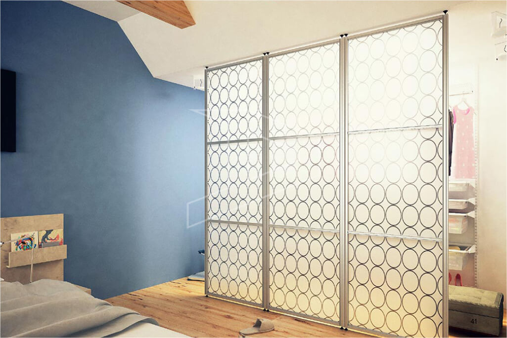 Best Fixed modern room partition system at aristo india, bangalore
